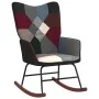 Rocking chair with patchwork fabric stool by , Rocking chairs - Ref: Foro24-328204, Price: 125,09 €, Discount: %