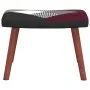 Rocking chair with patchwork fabric stool by , Rocking chairs - Ref: Foro24-328204, Price: 125,09 €, Discount: %
