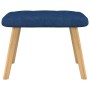 Rocking chair with footrest blue fabric by , Rocking chairs - Ref: Foro24-327626, Price: 106,61 €, Discount: %