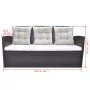 Garden dining set, 6 pieces, with brown synthetic rattan cushions. by vidaXL, Garden sets - Ref: Foro24-42644, Price: 709,33 ...