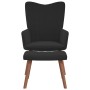 Entspannungssessel mit schwarzem Samthocker von , Sessel - Ref: Foro24-327672, Preis: 93,47 €, Rabatt: %