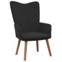 Entspannungssessel mit schwarzem Samthocker von , Sessel - Ref: Foro24-327672, Preis: 93,47 €, Rabatt: %