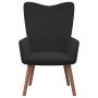 Entspannungssessel mit schwarzem Samthocker von , Sessel - Ref: Foro24-327672, Preis: 93,47 €, Rabatt: %