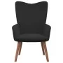 Relaxation armchair with black velvet stool by , Armchairs - Ref: Foro24-327672, Price: 113,92 €, Discount: %