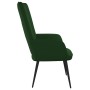 Dark Green Velvet Relaxation Chair by , Armchairs - Ref: Foro24-327679, Price: 107,42 €, Discount: %