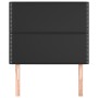 Kopfteile 2 Einheiten aus schwarzem Kunstleder 80x5x78/88 cm von , Kopf- und Fußteile - Ref: Foro24-3116264, Preis: 54,92 €, ...