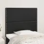 Headboards 2 units of black synthetic leather 90x5x78/88 cm by , Headboards and footboards - Ref: Foro24-3116270, Price: 47,5...