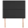 Headboards 2 units of black synthetic leather 90x5x78/88 cm by , Headboards and footboards - Ref: Foro24-3116270, Price: 47,5...