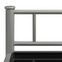 Nachttische 2 Stück Metall und Glas grau und schwarz von vidaXL, Nachttische - Ref: Foro24-325093, Preis: 43,77 €, Rabatt: %