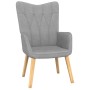 Relaxsessel mit hellgrauem Stoffhocker von , Sessel - Ref: Foro24-327534, Preis: 118,94 €, Rabatt: %