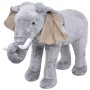 Elefante de peluche de pie gris XXL de vidaXL, Animales de peluche - Ref: Foro24-91334, Precio: 140,72 €, Descuento: %