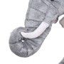 Stehender Plüschelefant grau XXL von vidaXL, Stofftiere - Ref: Foro24-91334, Preis: 141,12 €, Rabatt: %