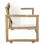 2 seater garden sofa with bamboo cushions by vidaXL, garden benches - Ref: Foro24-43157, Price: 233,94 €, Discount: %