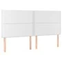 Box spring bed with white synthetic leather mattress 200x200 cm by , Beds and slatted bases - Ref: Foro24-3128992, Price: 711...