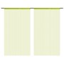 Fransenvorhänge 2 Stück 140x250 cm grün von vidaXL, Vorhänge und Gardinen - Ref: Foro24-132413, Preis: 26,95 €, Rabatt: %