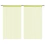 Fringe curtains 2 pieces 140x250 cm green by vidaXL, Curtains and curtains - Ref: Foro24-132413, Price: 26,10 €, Discount: %
