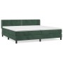 Boxspringbett mit dunkelgrüner Samtmatratze 200x200 cm von , Betten und Lattenroste - Ref: Foro24-3130922, Preis: 603,43 €, R...