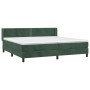 Boxspringbett mit dunkelgrüner Samtmatratze 200x200 cm von , Betten und Lattenroste - Ref: Foro24-3130922, Preis: 603,43 €, R...