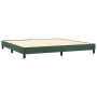 Boxspringbett mit dunkelgrüner Samtmatratze 200x200 cm von , Betten und Lattenroste - Ref: Foro24-3130922, Preis: 603,43 €, R...