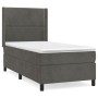 Boxspringbett mit dunkelgrauer Samtmatratze 90x190 cm von , Betten und Lattenroste - Ref: Foro24-3132592, Preis: 328,04 €, Ra...