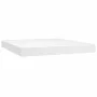 Cama box spring colchón y LED cuero sintético blanco 180x200 cm de , Camas y somieres - Ref: Foro24-3135898, Precio: 655,11 €...