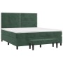 Boxspringbett mit dunkelgrüner Samtmatratze 180x200 cm von , Betten und Lattenroste - Ref: Foro24-3137800, Preis: 640,74 €, R...