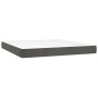 Boxspringbett mit dunkelgrauer Samtmatratze 180x200 cm von , Betten und Lattenroste - Ref: Foro24-3142978, Preis: 556,66 €, R...