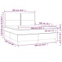 Boxspringbett mit dunkelgrauer Samtmatratze 180x200 cm von , Betten und Lattenroste - Ref: Foro24-3142978, Preis: 556,66 €, R...