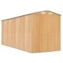 Cobertizo jardín acero galvanizado marrón claro 192x523x223 cm de , Cobertizos - Ref: Foro24-3147475, Precio: 673,57 €, Descu...