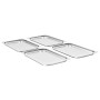Bandejas Gastronorm 4 unidades GN 1/1 20 mm acero inoxidable by , Buckets for steam tables - Ref: Foro24-50878, Price: 56,79 ...