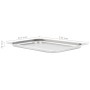 Gastronorm-Behälter 4 Stück GN 1/1 20 mm Edelstahl von , Eimer für Dampftische - Ref: Foro24-50878, Preis: 56,79 €, Rabatt: %