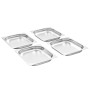 Gastronorm-Behälter, 8 Stück GN 1/2 40 mm aus Edelstahl. von , Eimer für Dampftische - Ref: Foro24-50886, Preis: 39,54 €, Rab...