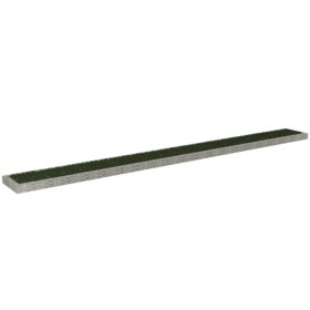 Galvanized steel gabion bed 1000x100x20 cm by , Pots and planters - Ref: Foro24-151318, Price: 135,80 €, Discount: %