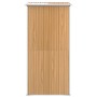 Garden shed light brown galvanized steel 192x108x223 cm by , Sheds - Ref: Foro24-319275, Price: 228,34 €, Discount: %