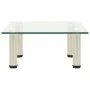 322760 TV Stand Transparent 40x35x17 cm Tempered Glass by , TV Furniture - Ref: Foro24-322760, Price: 29,63 €, Discount: %