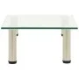 322760 TV Stand Transparent 40x35x17 cm Tempered Glass by , TV Furniture - Ref: Foro24-322760, Price: 29,63 €, Discount: %