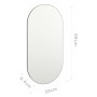 Espejo 60x30 cm vidrio by , Mirrors - Ref: Foro24-326082, Price: 20,19 €, Discount: %
