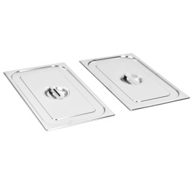 Deckel für Gastronorm 1/1 Edelstahlbleche 2 Stück von , Eimerdeckel für Dampftische - Ref: Foro24-50884, Preis: 27,64 €, Raba...