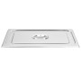 Lids for Gastronorm 1/1 stainless steel trays 2 units by , Bucket lids for steam tables - Ref: Foro24-50884, Price: 29,12 €, ...