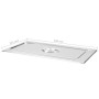 Lids for Gastronorm 1/1 stainless steel trays 2 units by , Bucket lids for steam tables - Ref: Foro24-50884, Price: 29,12 €, ...
