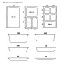Lids for Gastronorm 1/1 stainless steel trays 2 units by , Bucket lids for steam tables - Ref: Foro24-50884, Price: 29,12 €, ...
