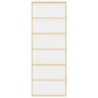 Schiebetür aus transparentem ESG-Glas und goldenem Aluminium von , Türen für zu Hause - Ref: Foro24-155160, Preis: 124,04 €, ...