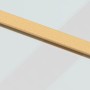 Schiebetür aus transparentem ESG-Glas und goldenem Aluminium von , Türen für zu Hause - Ref: Foro24-155148, Preis: 147,45 €, ...