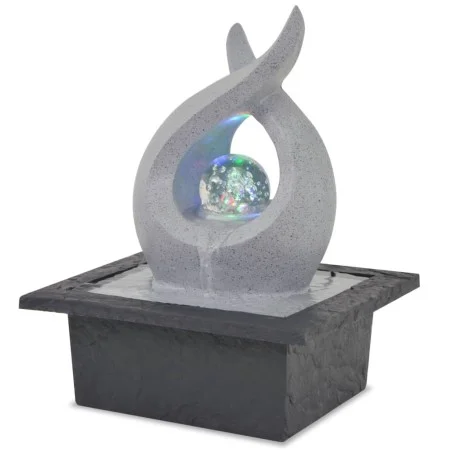 Polyresin LED Lighted Indoor Water Fountain by vidaXL, Fountains and waterfalls - Ref: Foro24-244288, Price: 42,99 €, Discoun...