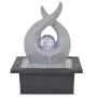 Polyresin LED Lighted Indoor Water Fountain by vidaXL, Fountains and waterfalls - Ref: Foro24-244288, Price: 42,99 €, Discoun...