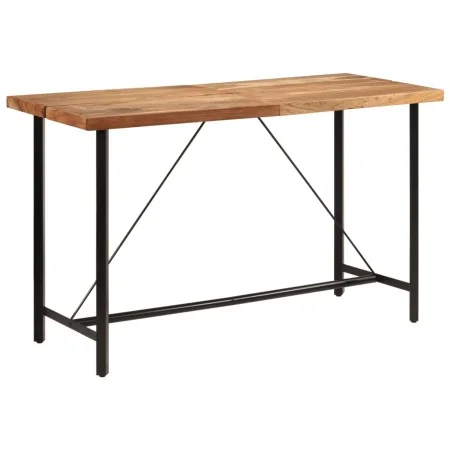 Hohes Tisch aus Eisen und massivem Akazienholz 180x70x107 cm von , Küchen- und Esstische - Ref: Foro24-356378, Preis: 327,51 ...