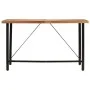 Hohes Tisch aus Eisen und massivem Akazienholz 180x70x107 cm von , Küchen- und Esstische - Ref: Foro24-356378, Preis: 327,51 ...