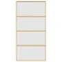 Puerta corredera dorada de vidrio ESG esmerilado y aluminio by , Doors for the home - Ref: Foro24-155183, Price: 183,67 €, Di...