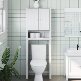 Toilettenmöbel BERG Massivholz Weiß 60x27x164,5 cm von , Badezimmermöbel - Ref: Foro24-358554, Preis: 168,67 €, Rabatt: %