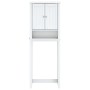 Mueble para inodoro BERG madera maciza blanco 60x27x164,5 cm by , Bathroom furniture - Ref: Foro24-358554, Price: 168,67 €, D...